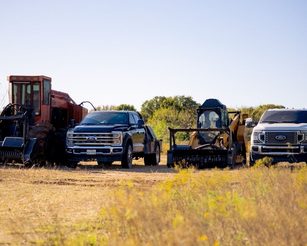 Professional Equipment for Right-of-Way Clearing in Texas
