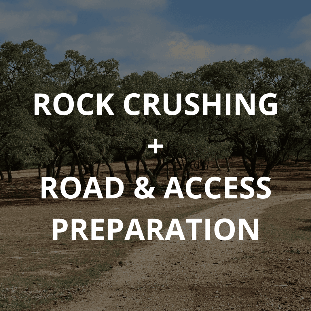 Professional Roads and Access Preparation - Rock Crushing (2)