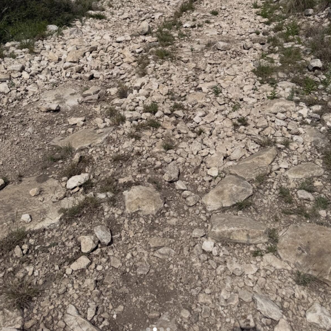 Before Limestone Rock Crushing